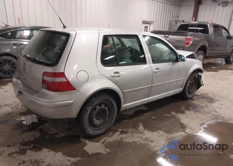 2002 Volkswagen Golf Gls 2.0L from USA, damaged, VIN 9BWGK61J624052804